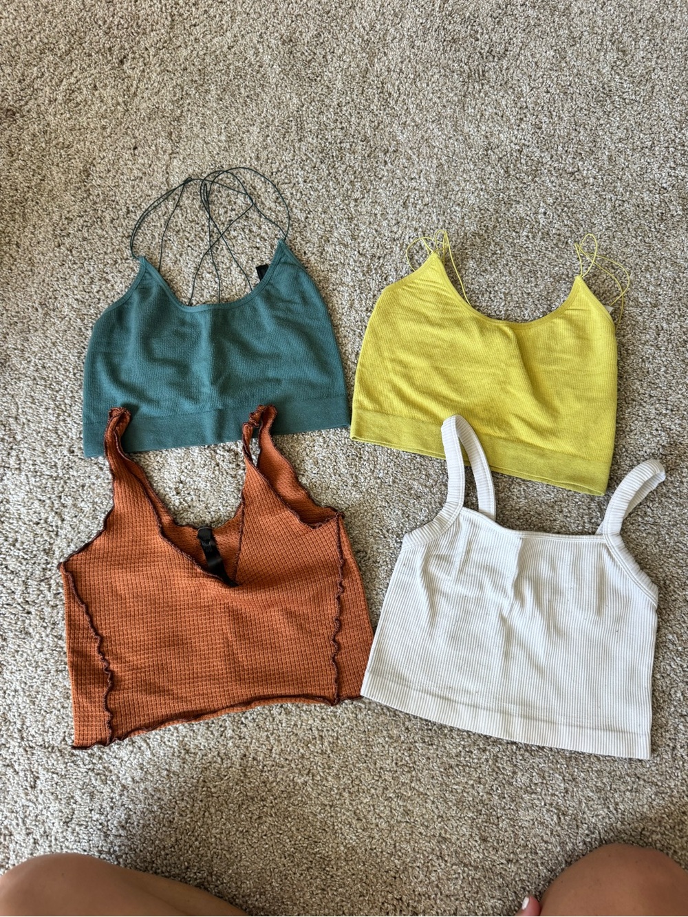4 for 1: urban outfitters and target cropped tanks, Small